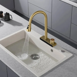 Stylowa Bateria Kuchenna JS-K112BG Conor – Złoto o Szlachetnym Wykończeniu!