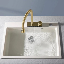 Stylowa Bateria Kuchenna JS-K112BG Conor – Złoto o Szlachetnym Wykończeniu!