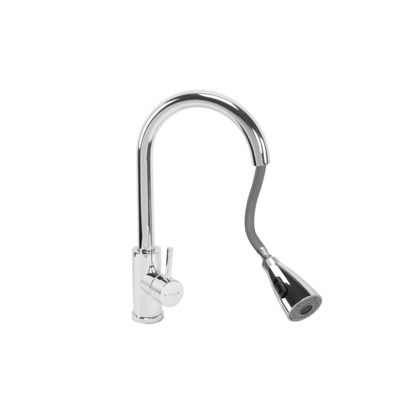 Nowoczesna Bateria Kuchenna CROSS Chrom - Elegancja i Wydajność!