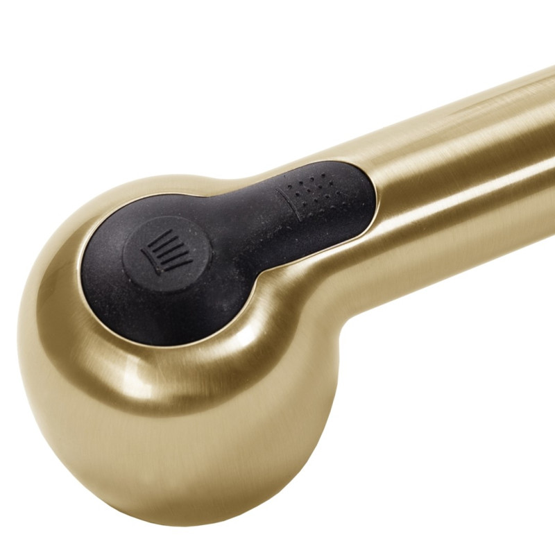 Ekskluzywna Bateria Kuchenna TROY w Złotym Szczotkowanym Wykończeniu