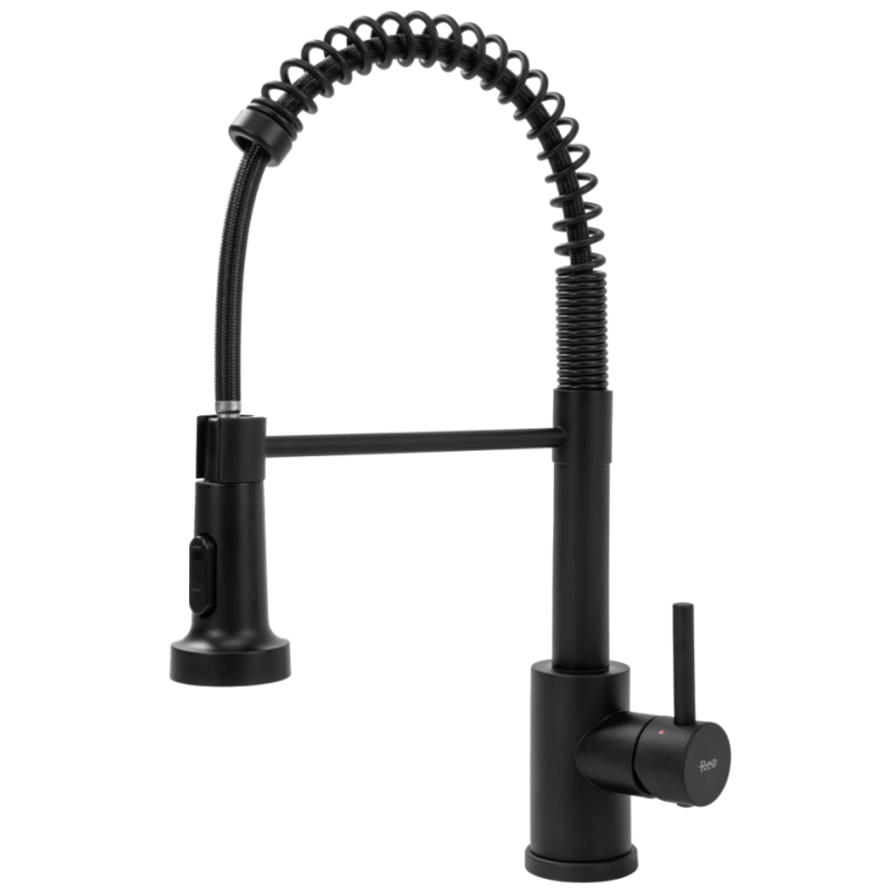 Czarna Bateria Kuchennna Colin - Elegancja i Funkcjonalność w Jednym!