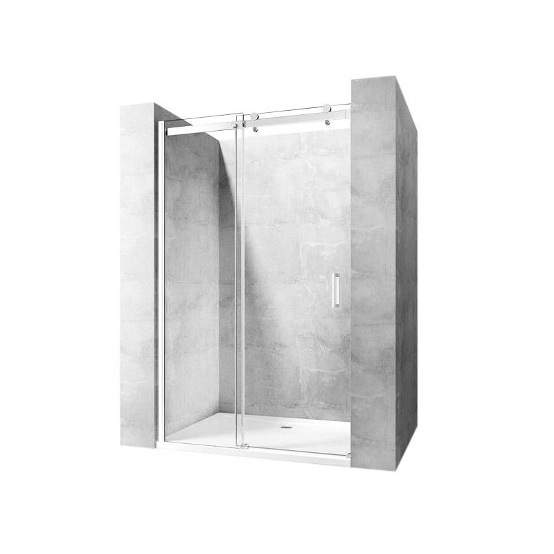 Eleganckie Drzwi Prysznicowe Nixon-2 120 cm Chromowany Blask
