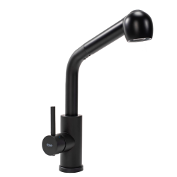 TROY Bateria Kuchenna Czarno-Matowa - Elegancja i Funkcjonalność w Twojej Kuchni