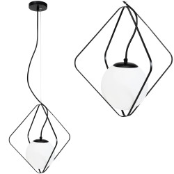 Elegancka Lampa Wisząca APP1018-1CP - Stylowy Akcent do Twojego Domu