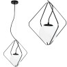 Elegancka Lampa Wisząca APP1018-1CP - Stylowy Akcent do Twojego Domu