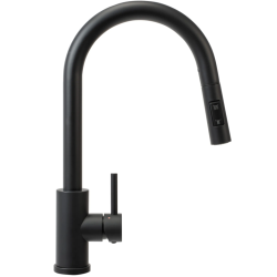 Rea Fresh - Nowoczesna Bateria Kuchenna z Wyciąganą Wylewką, Czarna Elegancja
