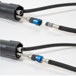 Elegancka Bateria Kuchenna MILD Czarna - Styl i Funkcjonalność