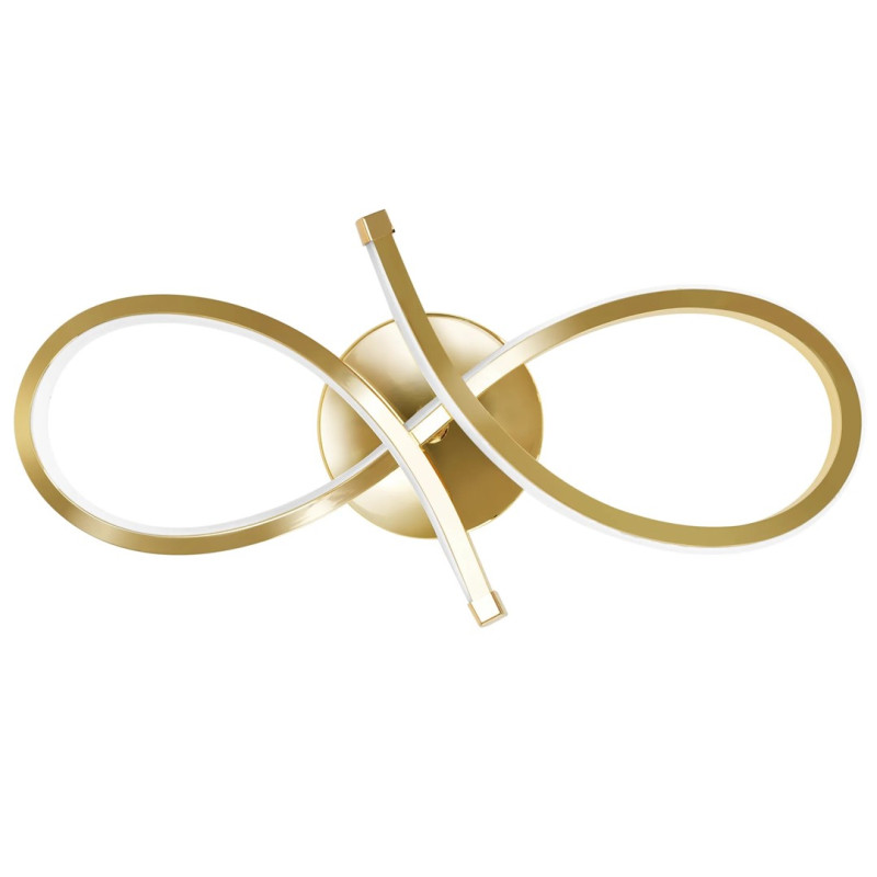 Złota Lampa LED APP1051-W – Elegancja i Styl w Twoim Wnętrzu