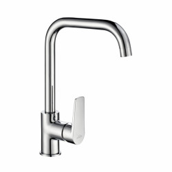 Elegancka Bateria Larisa Chromowana - Stylowy Akcent Dla Twojej Kuchni