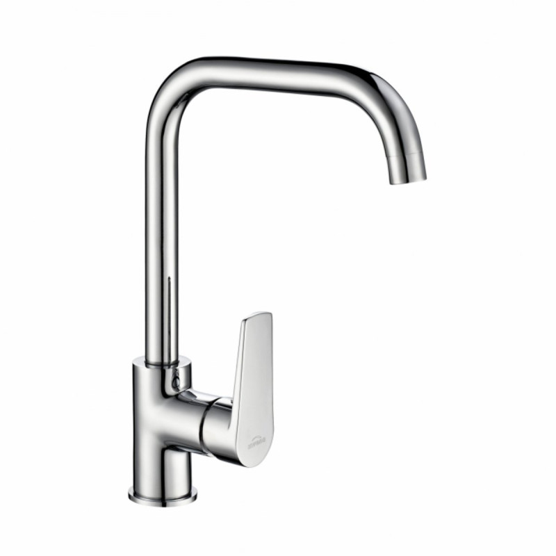 Elegancka Bateria Larisa Chromowana - Stylowy Akcent Dla Twojej Kuchni