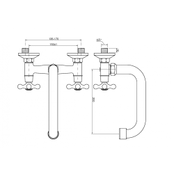 Chromowana Bateria Ścienna Invena Roma – Nowoczesna Elegancja do Twojej Łazienki!