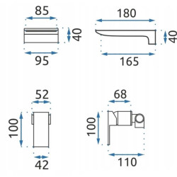 Luksusowa Bateria Podtynkowa Mason w Złotym Wykończeniu - Włoski Styl łazienki!