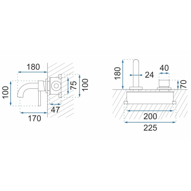 Nowoczesna Bateria Łazienkowa OWEN NIKIEL – Elegancja i Styl w Twojej Łazience!