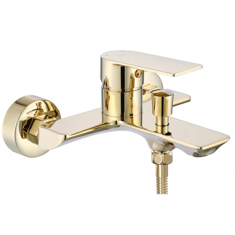 Złota bateria wannowa MY1802-3G URBAN - Elegancja i styl dla Twojej łazienki!