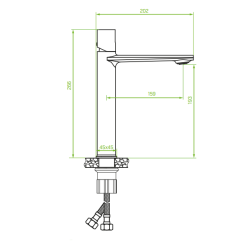 Luksusowy Bateria Tores Chrom - Elegancka jednorącz obsługa i oszczędność wody!