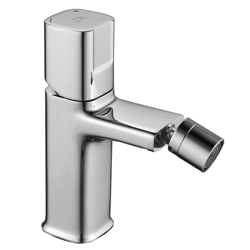 Laveo Tores bateria bidetowa stojąca chrom