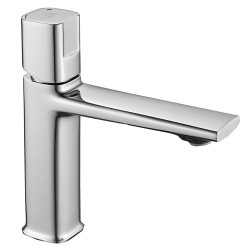 Laveo Tores bateria umywalkowa stojąca chrom