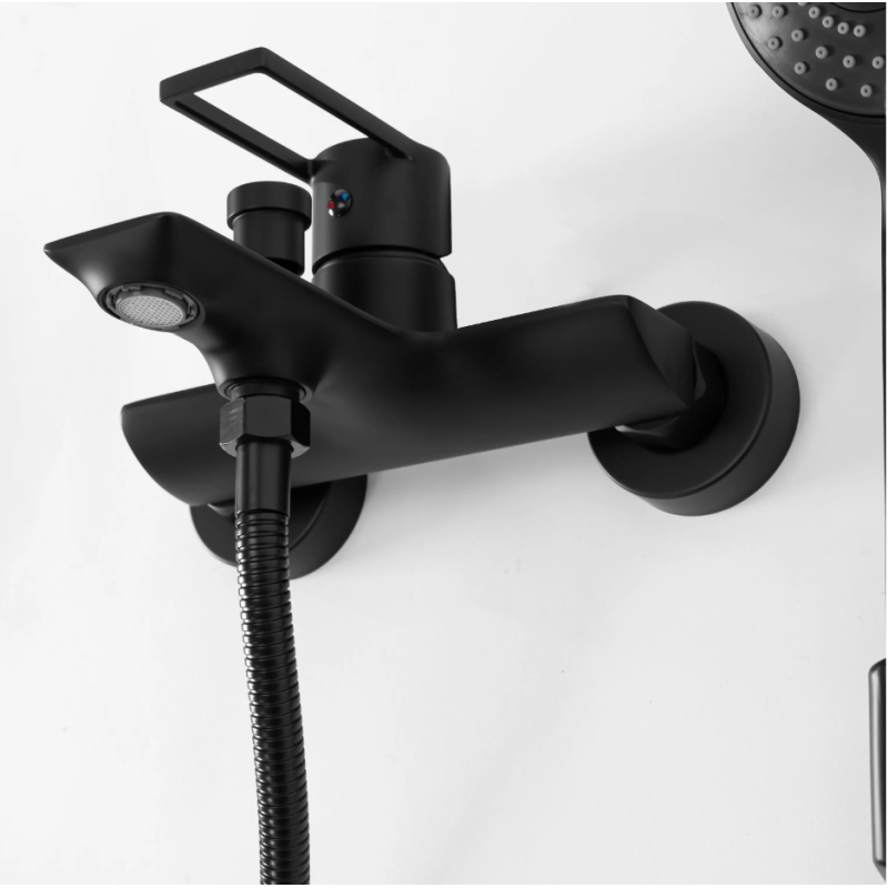 Stylowa Bateria Wannowa JS-8003B Flip - Elegancja w Czerni!