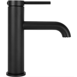 Elegancka Czarna Bateria Umywalkowa JS-B801B Spot – Nowoczesne Wykończenie Łazienki