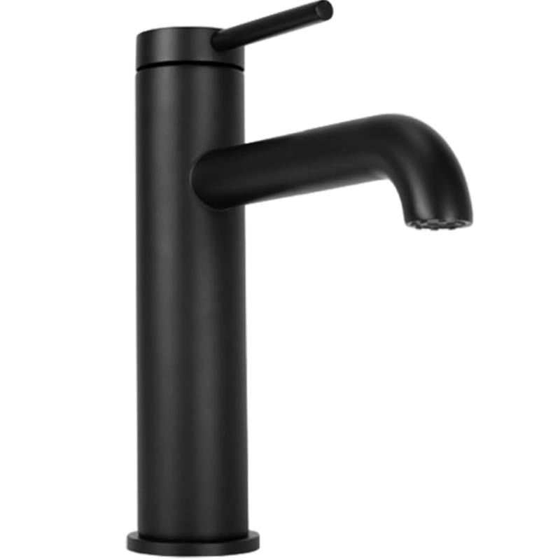 Elegancka Czarna Bateria Umywalkowa JS-B801B Spot – Nowoczesne Wykończenie Łazienki