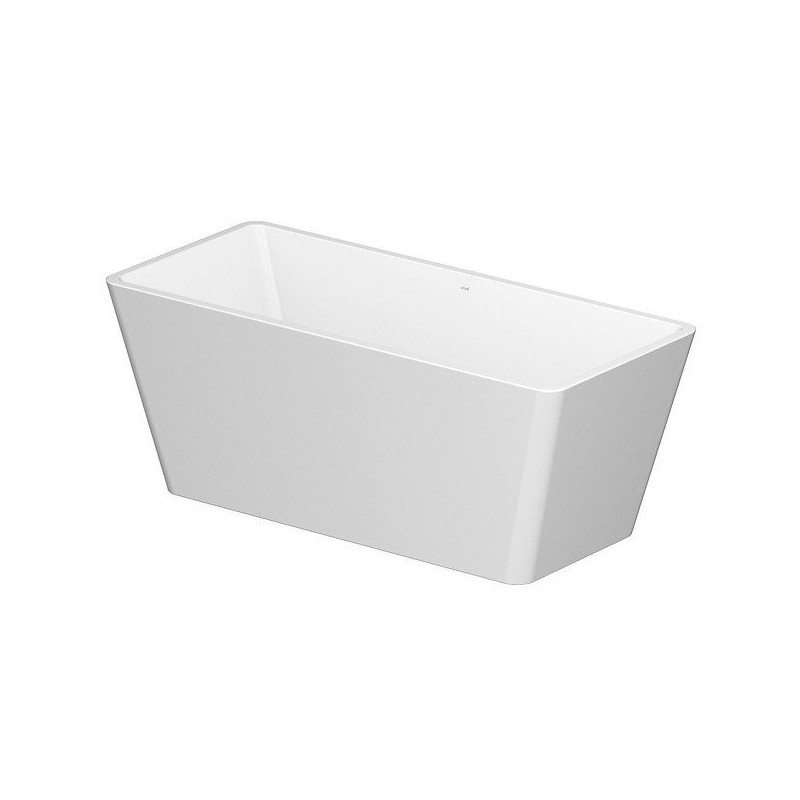 Elegancka wanna wolnostojąca Cersanit Crea 162x72 cm z syfonem chromowanym – komfort i styl!