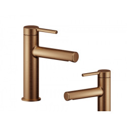 Niska Bateria do Umywalki Excellent PI - Stylowa Miedź Szczotkowana, AREX.1201CB