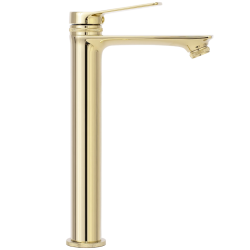 Luksusowa złota bateria umywalkowa Viral JS-634901-1G - Elegancja i nowoczesność na wyciągnięcie ręki