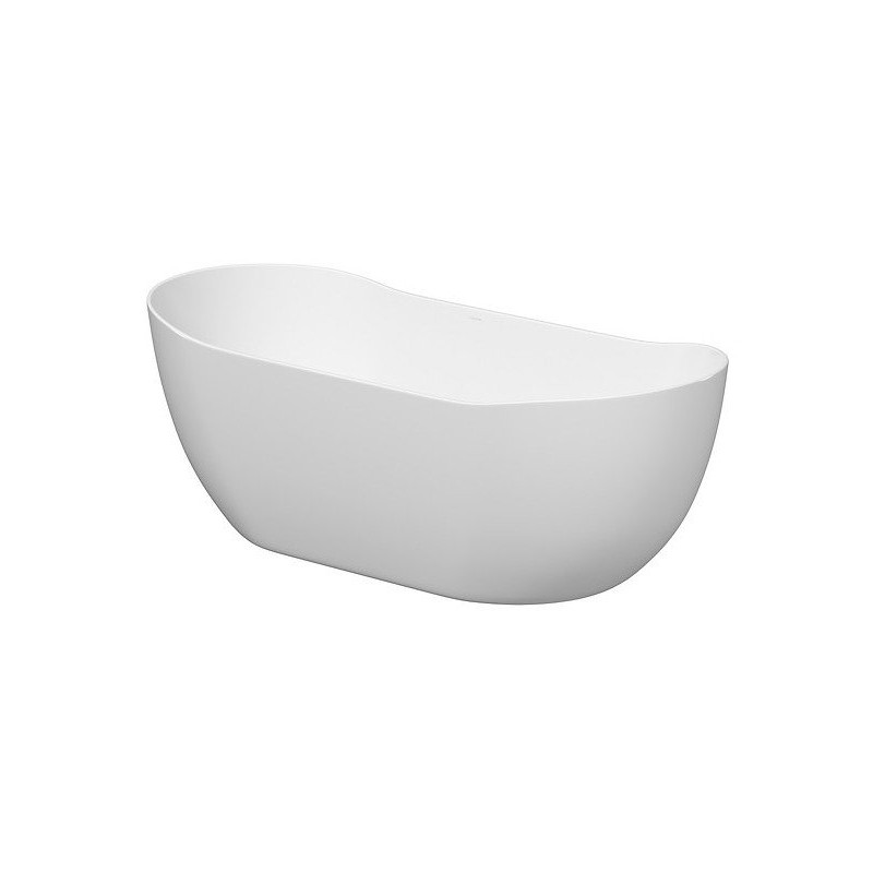 Owalna Wanna Wolnostojąca Cersanit Inverto 180x80 z Syfonem Chrom dla Twojego SPA