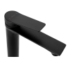 Fashionable Black Bathroom Basin Tap VIRAL High Spout JS-634901-1B