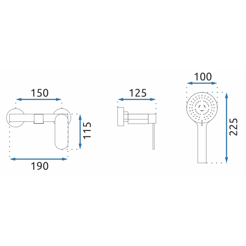 Elegancka Bateria Wannowa BERG Chrom - Nowoczesny Styl do Twojej Łazienki