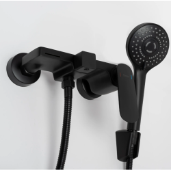 Luksusowa Czarna Bateria Wannowa JS-620903B BERG - Elegancja i Styl w Twojej Łazience