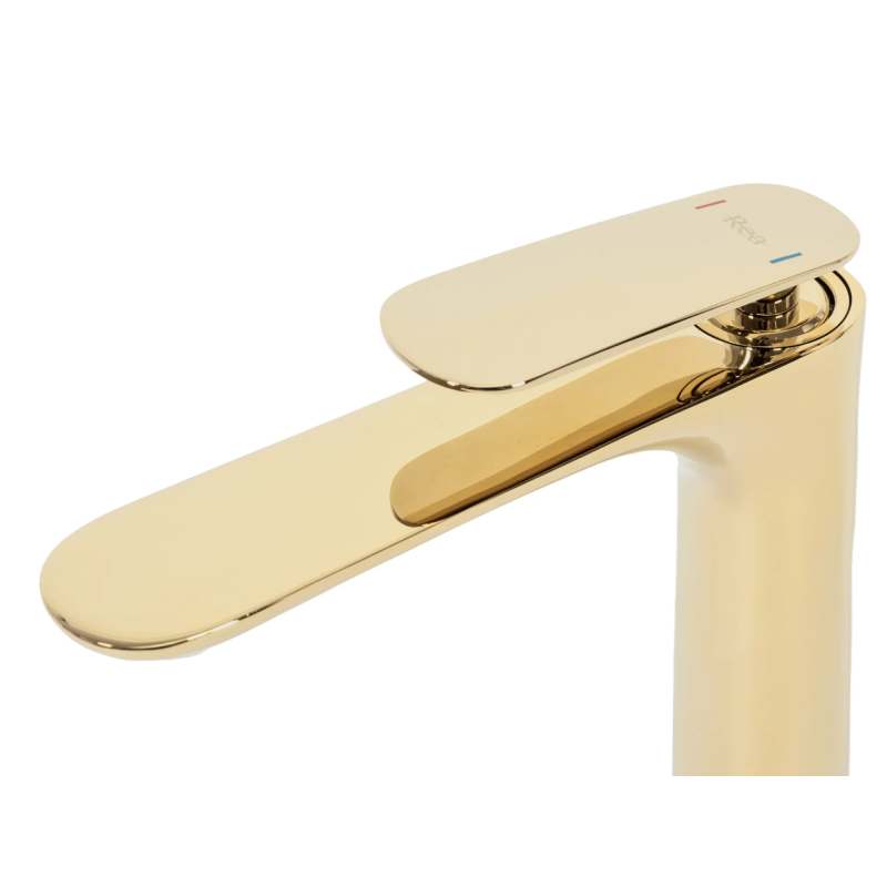 Elegancka Złota Bateria Łazienkowa Wysoka BERG Glamour JS-620901-1G