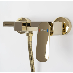 Ekskluzywna Bateria Wannowa BERG JS-620903G w Eleganckim Złotym Wykończeniu