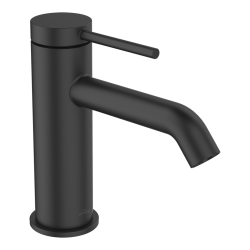 Elegancka Bateria Umywalkowa Invena Kalitea Czarna z Systemem Klik-Klak