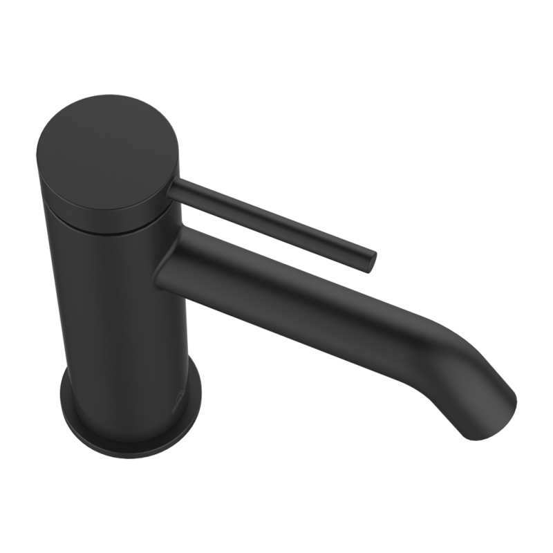 Elegancka Bateria Umywalkowa Invena Kalitea Czarna z Systemem Klik-Klak