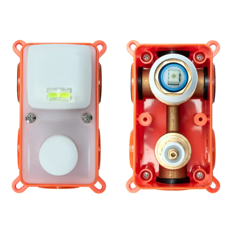 Elegancki Złoty Zestaw Prysznicowy Lungo z Boxem, REA-P4160