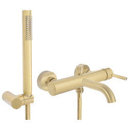 Złota Bateria Wannowa Lungo - Elegancja z Funkcjonalnością