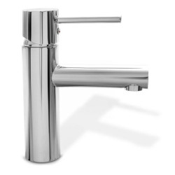 Elegancka bateria umywalkowa Tess - niska, chromowana REA-B8801