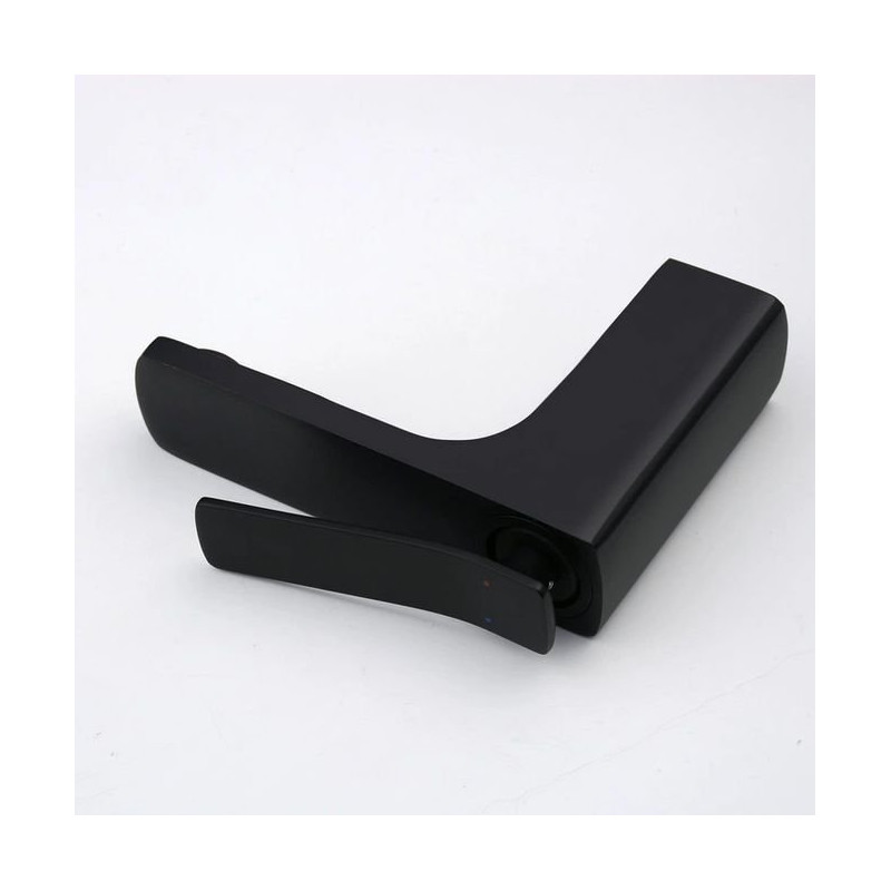 Czarna Bateria Łazienkowa Rea Sonic – Stylowy Wybór dla Twojej Umywalki!