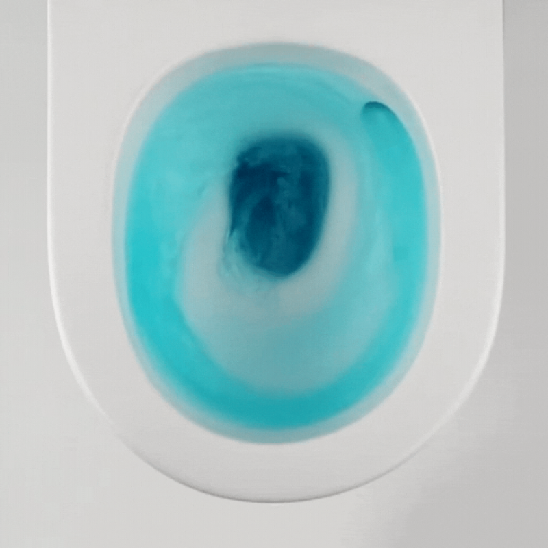 Miska WC JARI CycleOn Bezrantowa Wirowa Biała z Deską, Nowoczesny Design i Komfort!