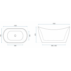 Luksusowa Wanna Kerrano 150 - Relaks w Twoim Domu!