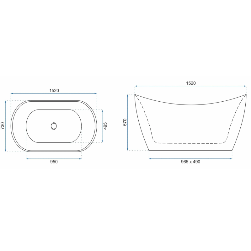 Luksusowa Wanna Kerrano 150 - Relaks w Twoim Domu!