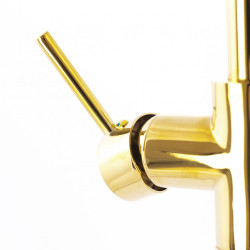 Złota Elegancja: Podłogowa Bateria Wannowa LUNGO ORTIS - Styl i Luksus w Twojej Łazience