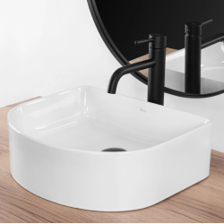 Elegancka Umywalka Clara - Nablatowa REA-U0631