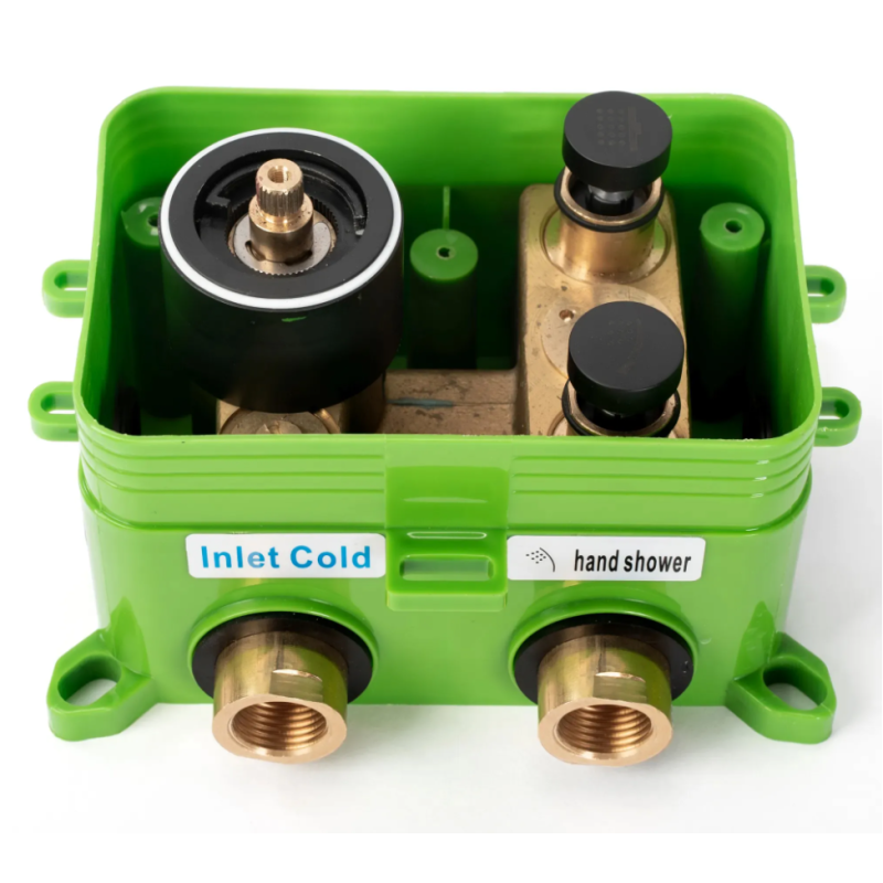 Luksusowy Złoty Zestaw Prysznicowy LUNGO-MILER z Termostatem - Elegancja i Komfort