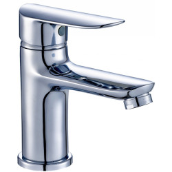 Ekologiczna Bateria Umywalkowa Appia Chrom z Jednouchwytowym Mieszaczem i Systemem Klik-Klak