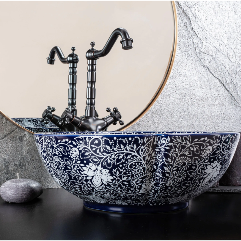 Elegancka Umywalka Nablatowa SEVILLA REA-U7505 - Styl i Funkcjonalność