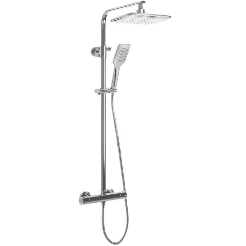 Luksusowy Zestaw Prysznicowy TOM Chrom – Twoje Spa w Domu