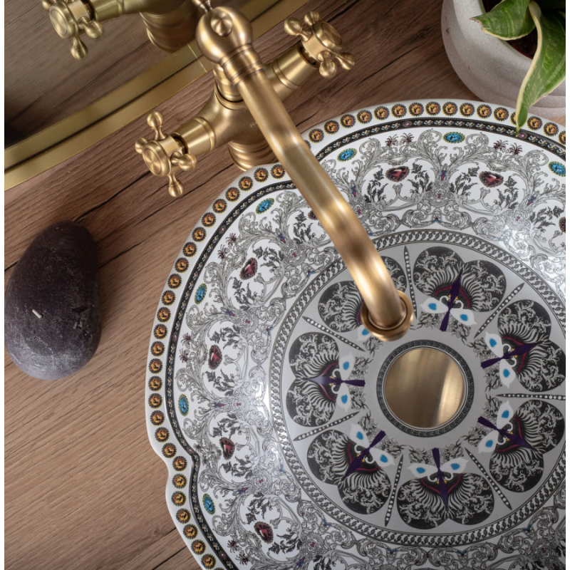 Luksusowa Umywalka Nablatowa ASANTI – Nowoczesny Design dla Twojej Łazienki