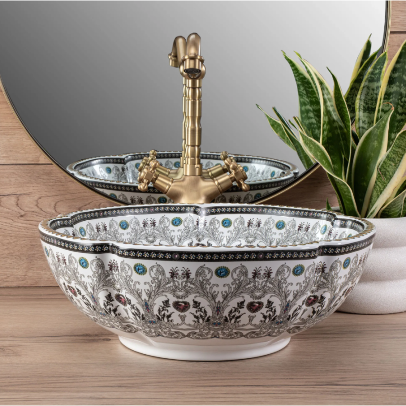 Luksusowa Umywalka Nablatowa ASANTI – Nowoczesny Design dla Twojej Łazienki